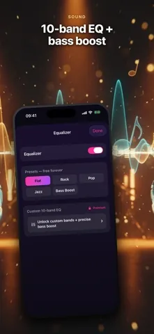 Tunio — offline music player iphone 3