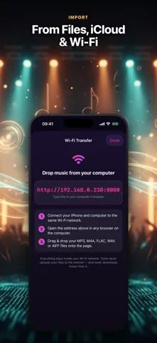 Tunio — offline music player iphone 4